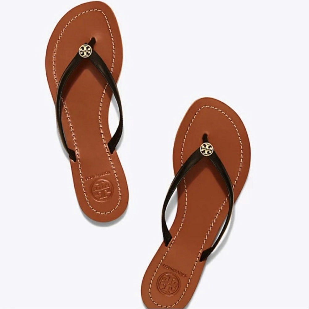 Tory Burch Navy Sandals